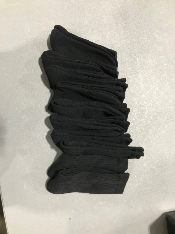 Photo 1 of 10 Pairs Of Men Black Socks