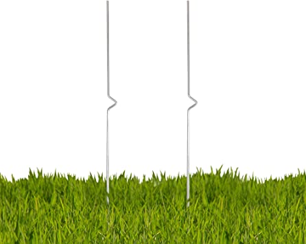 Photo 1 of 30 Heavy Duty Yard Stakes for Signs - Stainless Steel & 17” Tall