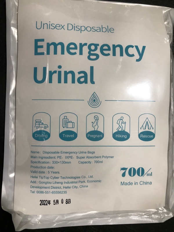 Photo 2 of Zcargel Portable Urine Bag