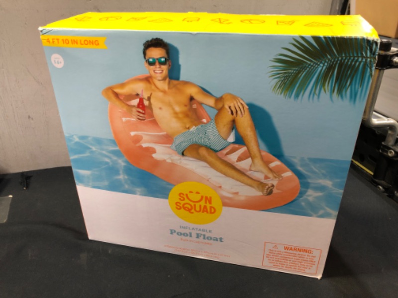Photo 1 of 4 FT 10 INCH INFLATABLE POOL FLOAT 