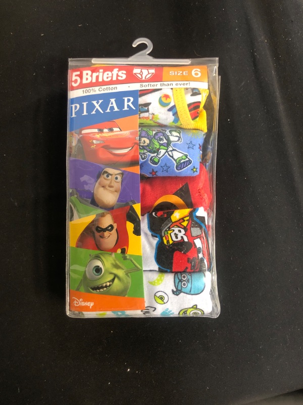 Photo 2 of Boys' Pixar 5pk Underwear 6