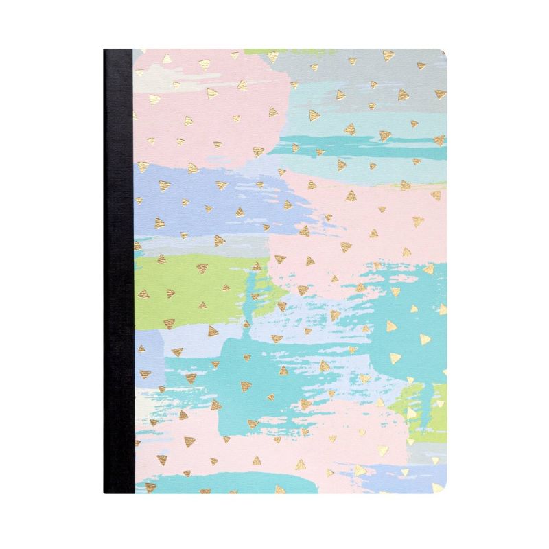 Photo 1 of Composition Notebook College Ruled Stripes WC Dots - Greenroom