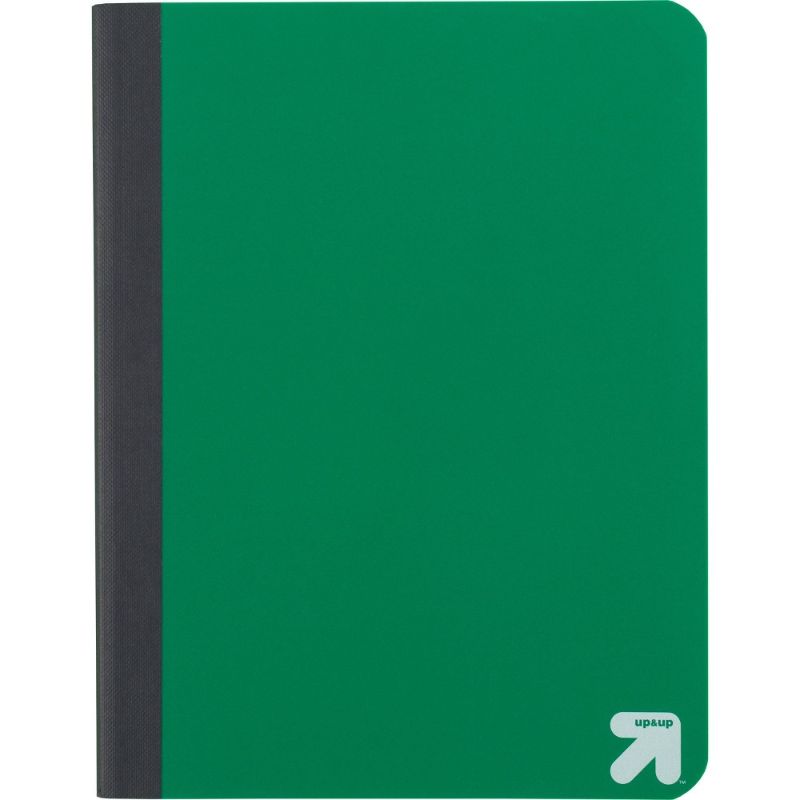 Photo 1 of (15)
Wide Ruled Green Flexible Cover Composition Notebook - up & up