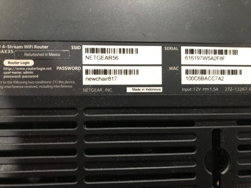 Photo 3 of NETGEAR Nighthawk 4-Stream AX4 Wi-fi 6 Router (RAX40) – AX3000 Wireless Speed (Up to 3 Gbps) | 1,500 Sq Ft Coverage