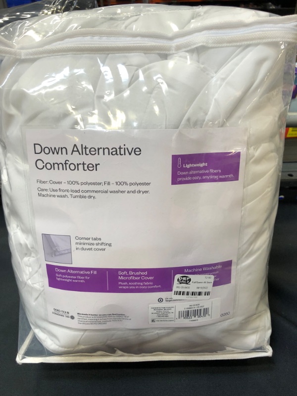Photo 1 of All Season Down Alternative Machine Washable Comforter - Room Essentials