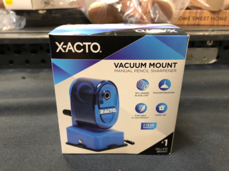 Photo 2 of X-acto Vacuum Mount Manual Pencil Sharpener (Color May Vary)---factory sealed