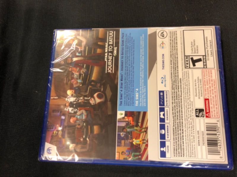 Photo 3 of The Sims 4 + Star Wars: Journey to Batuu Bundle - PlayStation 4---factory sealed