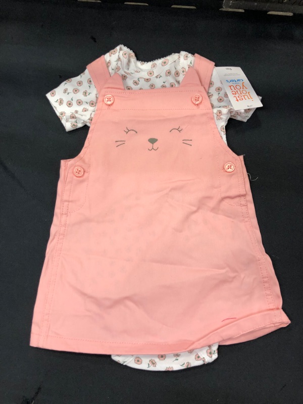 Photo 2 of Carter's Just One You® Baby Girls' Cat Top & Bottom Set - Pink--Size 3M