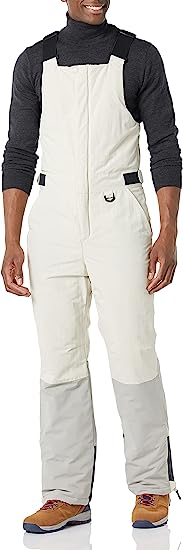 Photo 1 of Amazon Essentials Men's Water-Resistant Insulated Snow Bib Overall, SIZE XXL 
