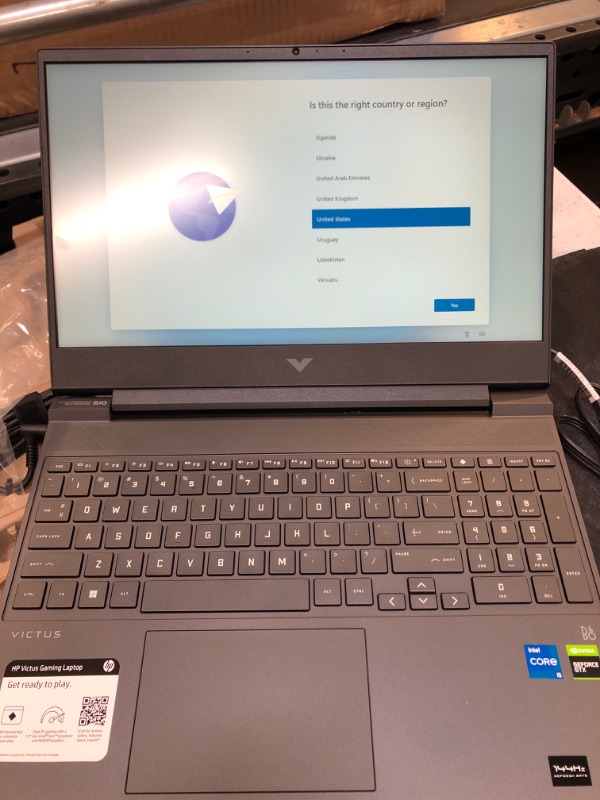 Photo 3 of 2022 HP Victus Gaming Laptop, 15.6-Inch 144Hz FHD Display, 12th Gen Core i5-12450H(Beat R7 5800H), 16GB 3200 RAM, 1TB PCIe SSD, NVIDIA GeForce GTX 1650, WiFi 6, Backlit KB, RJ-45, HDMI, Win 11 H