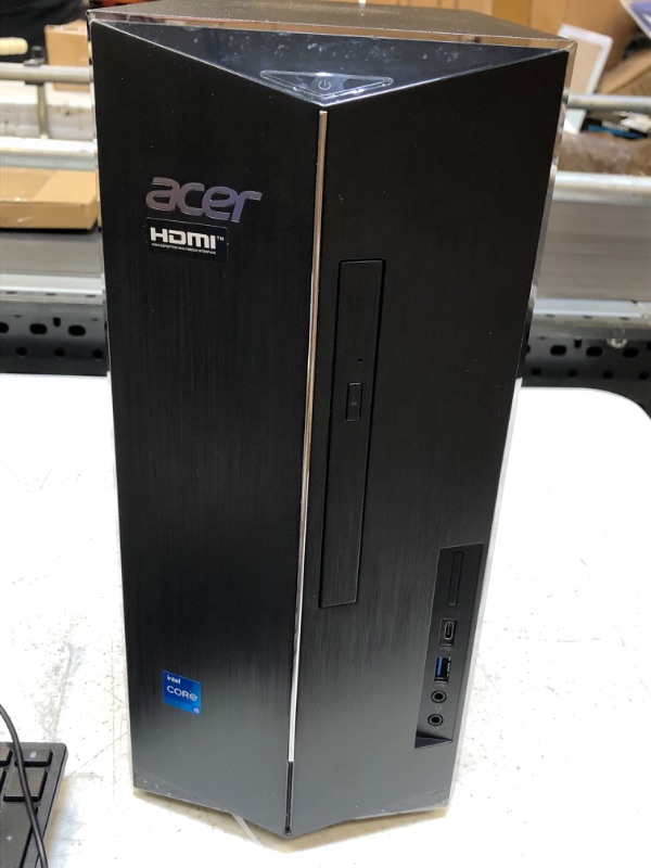 Photo 3 of Acer Aspire TC-1760-UA93 Desktop | Intel Core i7-12700F 12-Core | NVIDIA GeForce GTX 1660 Super | 16GB DDR4 | 512GB SSD | 1TB HDD | 8X DVD | Intel Wi-Fi 6 AX201 | Bluetooth 5.2 | Windows 11 Pro
