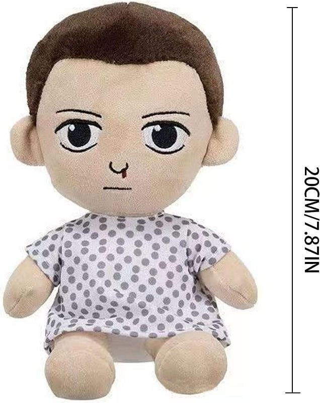 Photo 1 of Bandai Stranger Things Eleven Plush Figure 7.87nches NEW  
