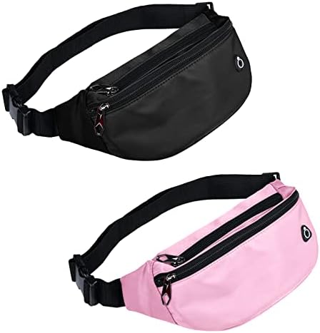 Photo 1 of Fanny Pack for Men Women, Waterproof Sports Waist Bag Pack, Belt Bag for Travel Hiking Running
