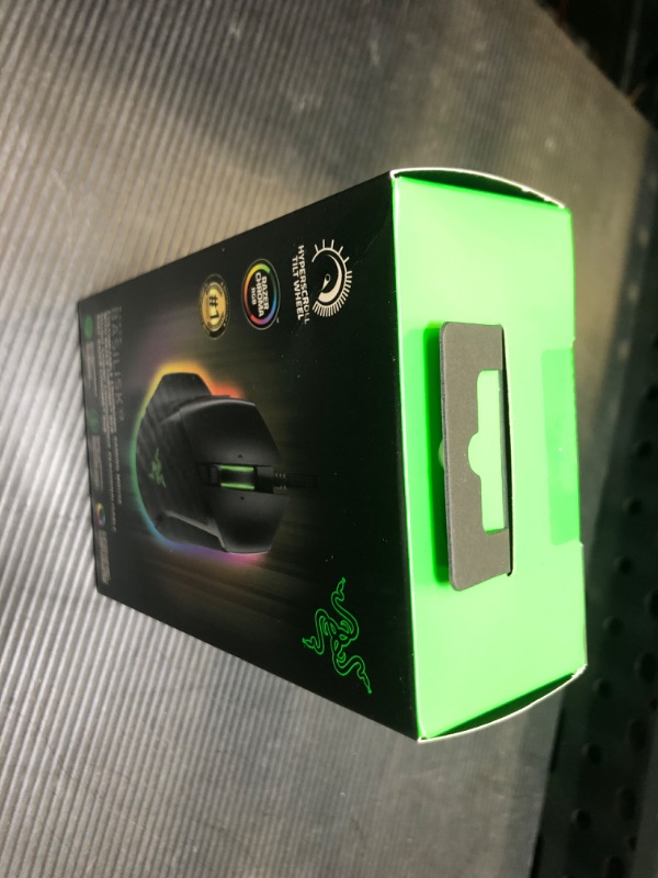 Photo 3 of Razer Basilisk V3 Customizable Ergonomic Gaming Mouse: Fastest Gaming Mouse Switch - Chroma RGB Lighting - 26K DPI Optical Sensor - 11 Programmable Buttons - HyperScroll Tilt Wheel - Classic Black