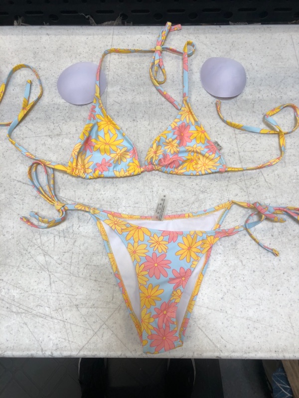 Photo 1 of 2 PIECE BATHING SUIT SIZE MEDIUM