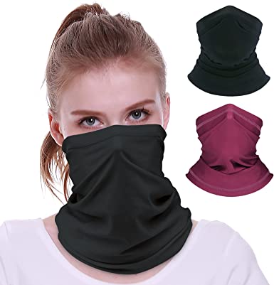 Photo 1 of CUIMEI Cooling Neck Gaiter Face Mask Bandanas for Men Women Face Cover Scarf Breathable
