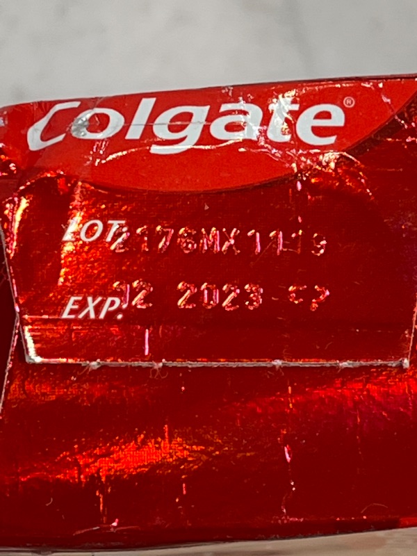 Photo 1 of Colgate Optic White Fluoride Toothpaste, Anticavity, Advanced, Sparkling White, 3 Value Pack - 3 pack, 3.2 oz tubes, exp: 12/2023