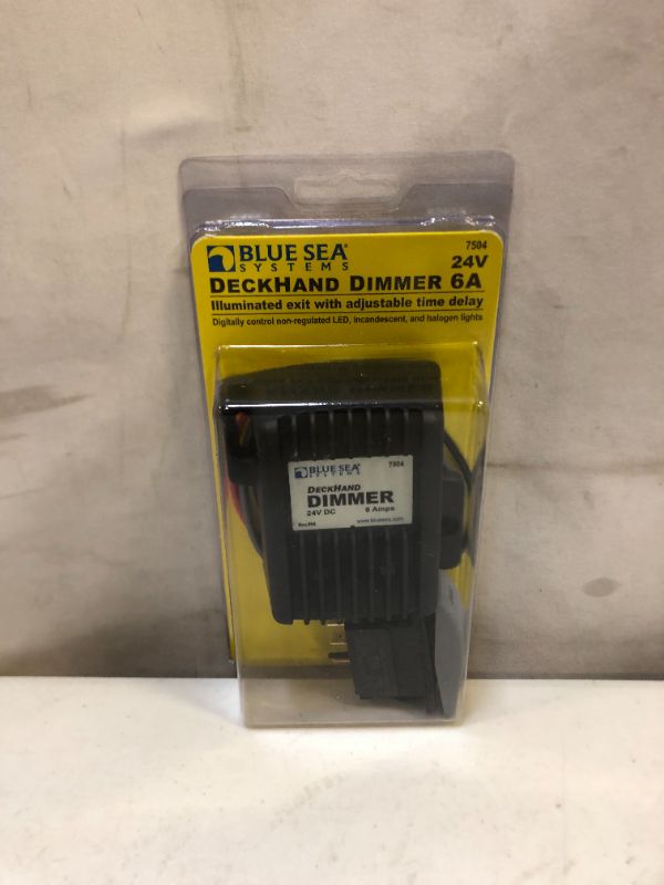 Photo 1 of Blue Sea DeckHand Dimmer - 6 Amp/24V (FACTORY SEALED)