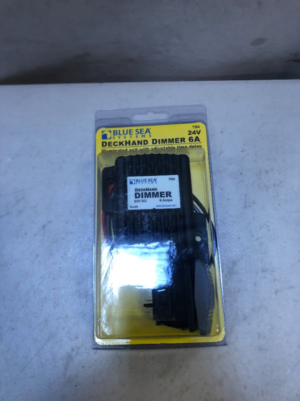 Photo 3 of Blue Sea DeckHand Dimmer - 6 Amp/24V (FACTORY SEALED)