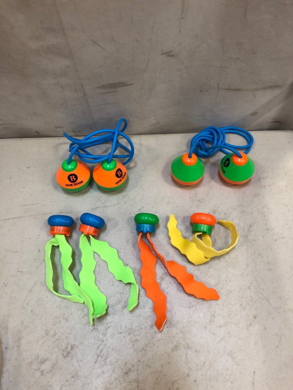 Photo 1 of 6PC POOL TOYS