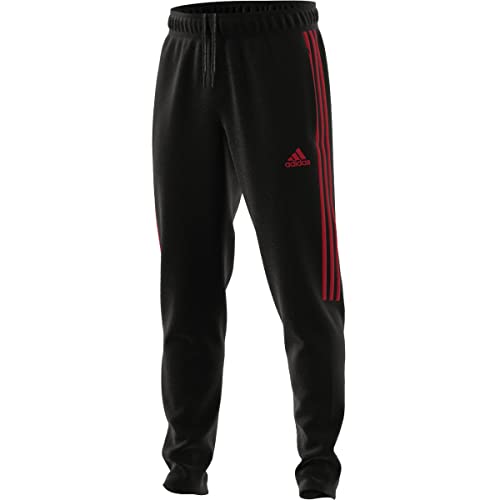 Photo 1 of Adidas Men's Standard Sereno Pant, Black/Scarlet, Medium