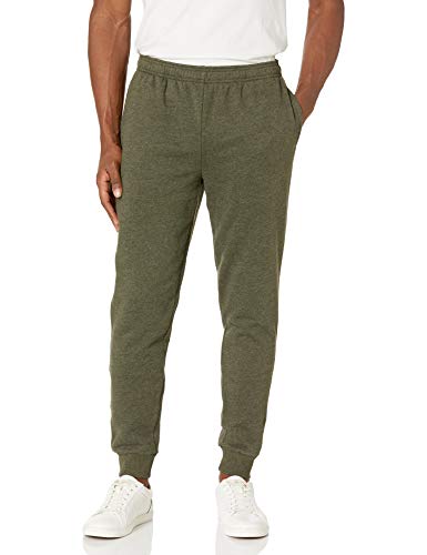 Photo 1 of Amazon Essentials Men's Fleece Jogger Pant, 
Color Olive
Size XX-Large