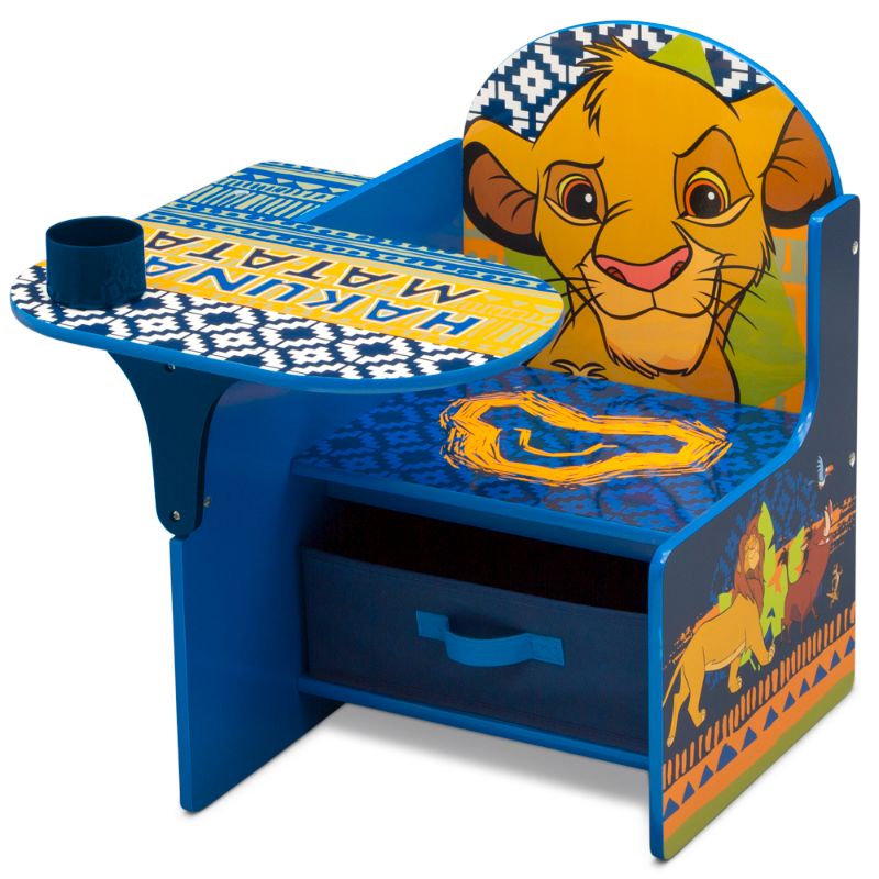 Photo 1 of Disney the Lion King Chair Desk with Storage Bin - Delta Children
