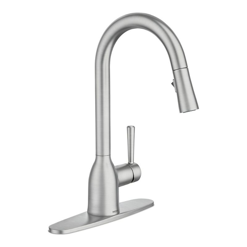 Photo 1 of Adler 1 Handle Faucet, Brushed Nickel