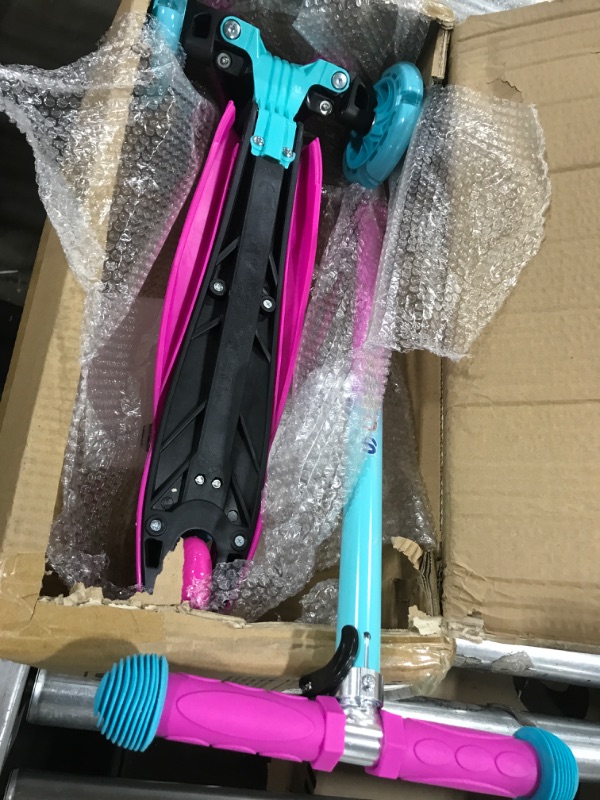 Photo 1 of FAYDUDU Toddler Scooter for Kids Ages 2-5 Adjustable Height 3 Wheel Scooters for Toddlers 2 Year Old Boys Girls Scoote with Light Up
