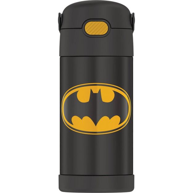 Photo 1 of Thermos 12oz FUNtainer Water Bottle with Bail Handle - Black Batman

