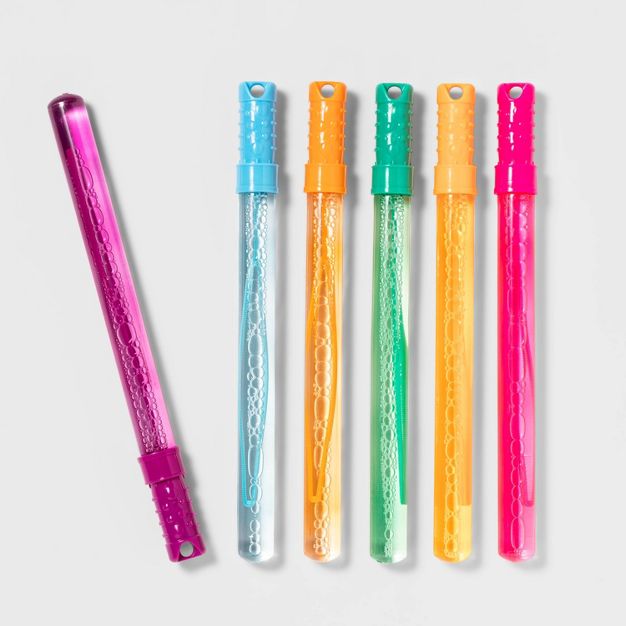 Photo 1 of 6pk 4oz Bubble Wands - Sun Squad™