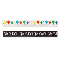 Photo 2 of 36' Reversible Rolled Bulletin Board Balloons/YAY Boarder - Horizon Group 2 COUNT 
