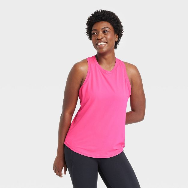 Photo 1 of Women's Essential Racerback Tank Top - All in Motion™, Size XL 

