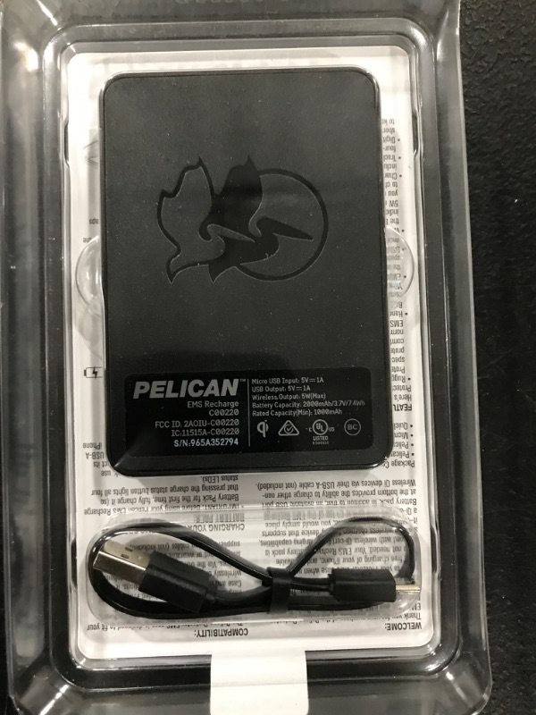 Photo 2 of Pelican iPhone 11 Pro Case, Protector Series – Military Grade Drop Tested, TPU, Polycarbonate Protective Case for Apple iPhone 11 Pro - with EMS Rechargeable Battery Pack (Black) Case with EMS Rechargeable Battery Pack