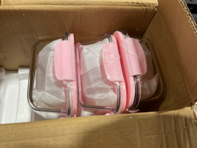 Photo 2 of [10 Packs, 20 Pieces] Glass Food Storage Containers with Lids (Built in Vent)