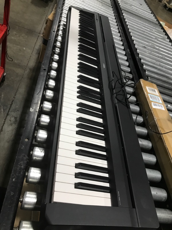 Photo 1 of Yamaha P71 88-Key Weighted Action Digital Piano with Sustain Pedal and Power Supply