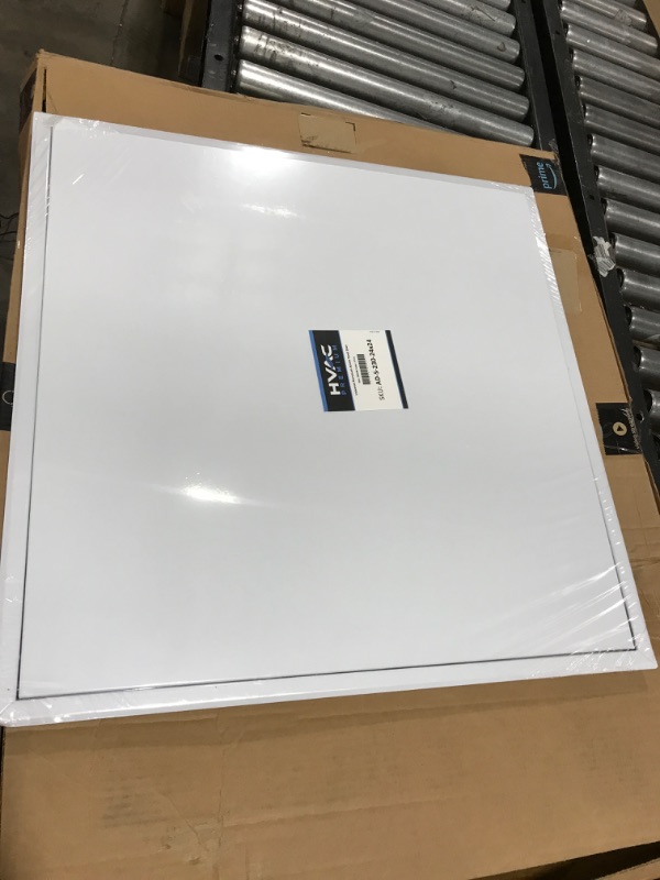 Photo 2 of 10" X 10" Universal Aluminum Access Panel Door for Wall/Ceiling Application (Push-Lock) with Solid Frame - [Outer Dimensions: 11" Width X 11" Height] 10 X 10 Aluminum - Self Push Lock