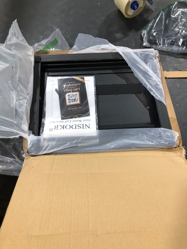 Photo 1 of Professional Steel Slant Board for Squats, Adjustable Incline Board and Calf Stretcher, Stretch Board for Ankle & Foot Stretching, Black (500 LB Capacity) Black2