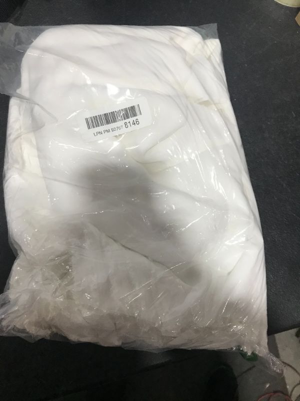 Photo 1 of 120" Wide (10ft Wide) Sheer Voile Chiffon Fabric - Perfect for Draping Panels and Masking for Weddings & Events - Ivory by The Yard (5 Yards)