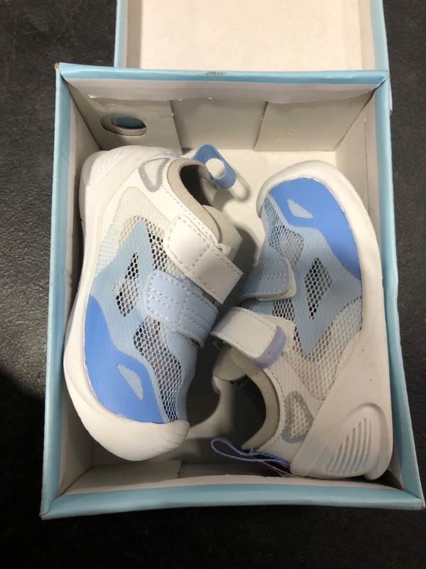 Photo 1 of BLUE TODDLER SHOES SIZE 5 (12-18) 