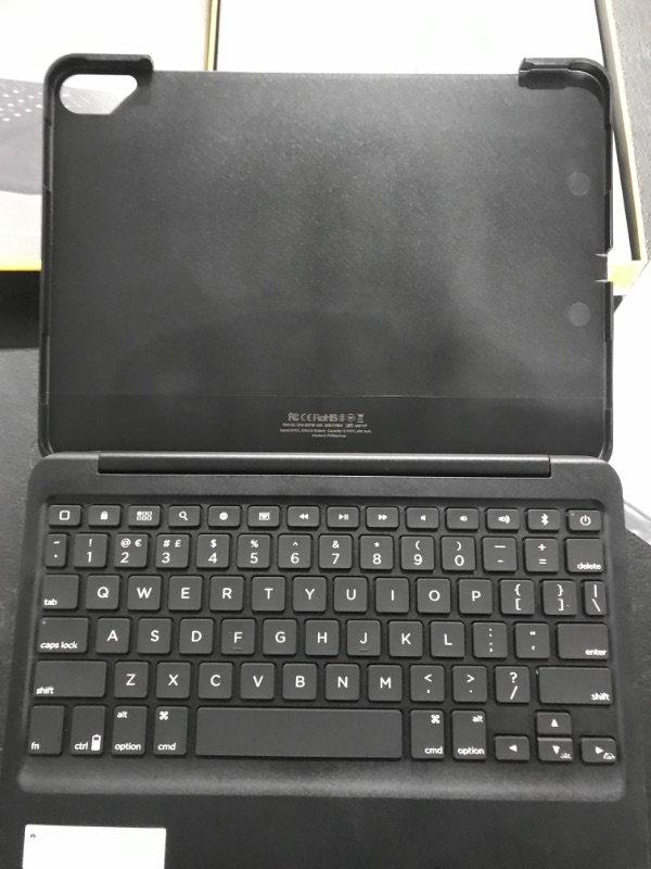 Photo 3 of ZAGG Folio Keyboard - Backlit Tablet Keyboard and Case - Made for iPad Pro 11"" (2018) - Black (103002357)