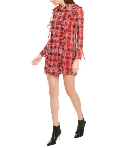 Photo 1 of ack by Bb Dakota Womens Sweet Home Shirtdress size S color cherry red 