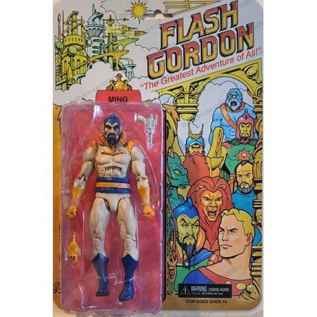 Photo 1 of Flash Gordon Ming NECA 2021 NEW MINT CARD Action Figure
