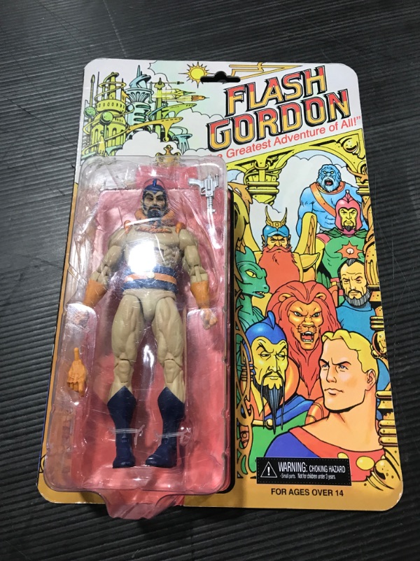 Photo 1 of Flash Gordon Ming NECA 2021 NEW MINT CARD Action Figure
