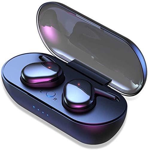 Photo 1 of GAOMU IPX6 Waterproof Bluetooth Earbuds, True Wireless Earbuds, 20H Cyclic Playtime Headphones with Charging Case and mic for Android, in-Ear Stereo Earphones Headset for Sport Black