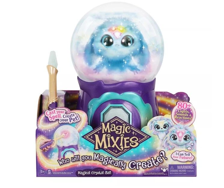 Photo 1 of (MISSING ITEMS) - Magic Mixies Blue Magical Crystal Ball

