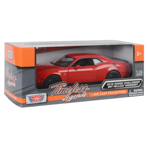 Photo 1 of Die Cast Modern Muscle Car Assortment 2018 DODGE CHALLENGER SRT HELLCAT WIDEBODY 