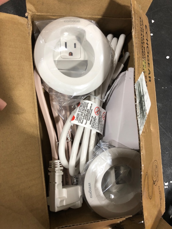 Photo 1 of ECHOGEAR in-Wall Cable Management Kit - Includes Power & Low Voltage Cable Management - Hide TV Wires When Mounting A TV - Includes Hole Saw Drill Attachment for Easy Install