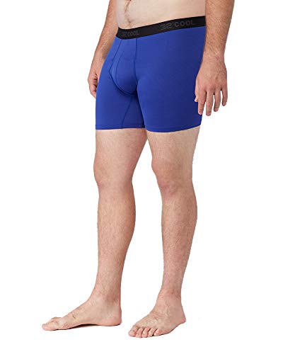 Photo 1 of 32 DEGREES Mens Active Mesh Boxer Brief, Blue Vibe, Large
