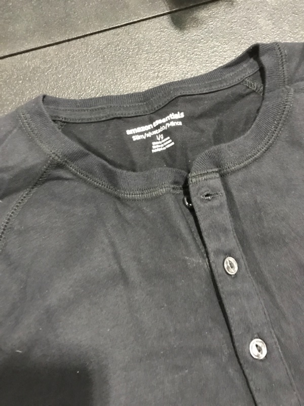 Photo 2 of AMAZON ESSENTIALS LONG SLEEVE SHIRT. BLACK. SIZE LARGE. 